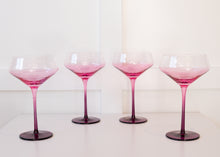 Load image into Gallery viewer, Chrysanthemum Coupe Glass - Set of 4