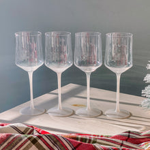 Load image into Gallery viewer, Frosted Wine Glass - Set of 4