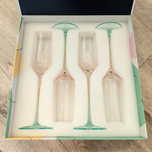 Load image into Gallery viewer, Quetzal Champagne Flute - Set of 4