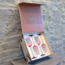 Load image into Gallery viewer, Chrysanthemum Wine Glass - Set of 4