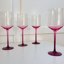 Load image into Gallery viewer, Chrysanthemum Wine Glass - Set of 4