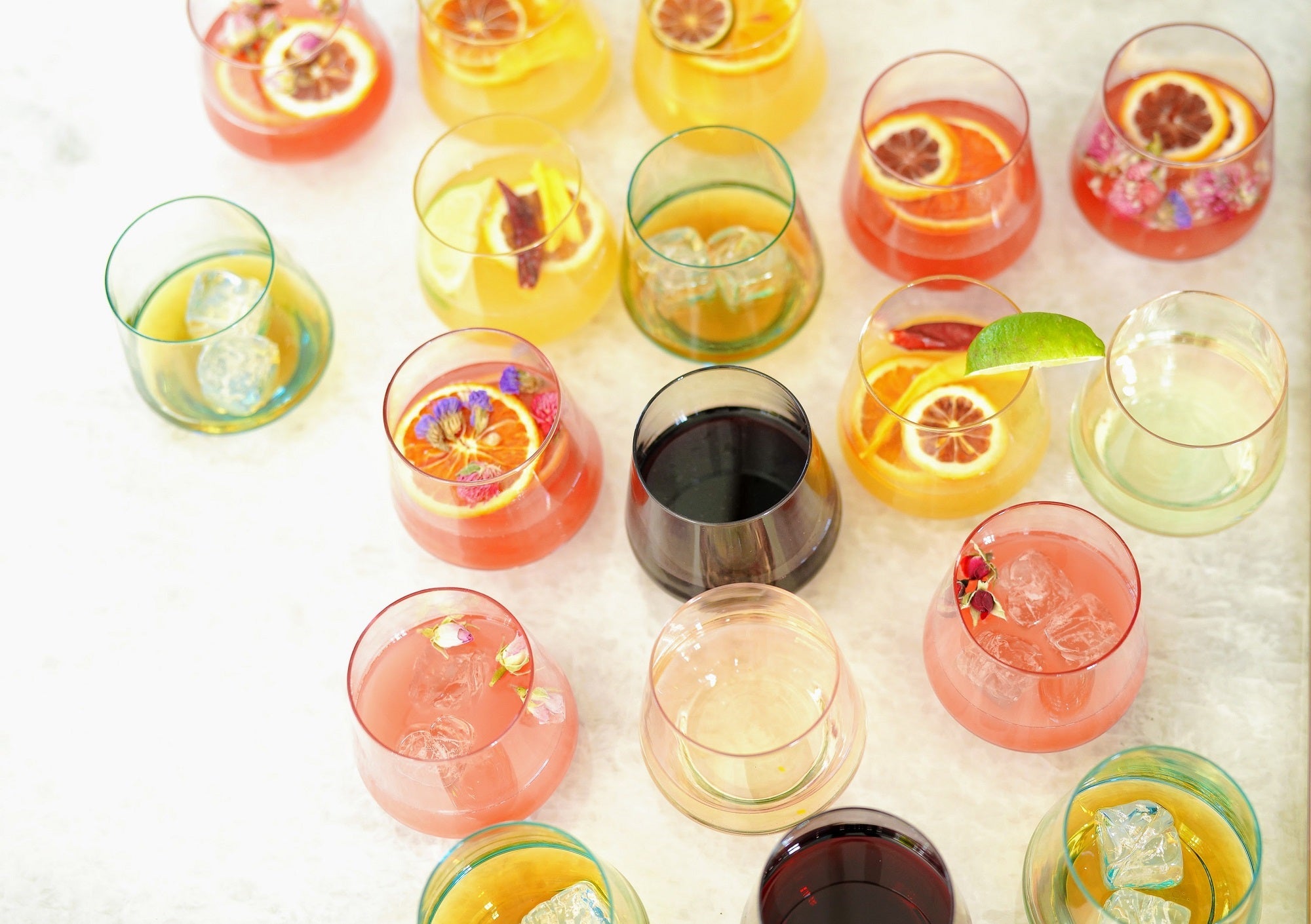 Stemless Glasses