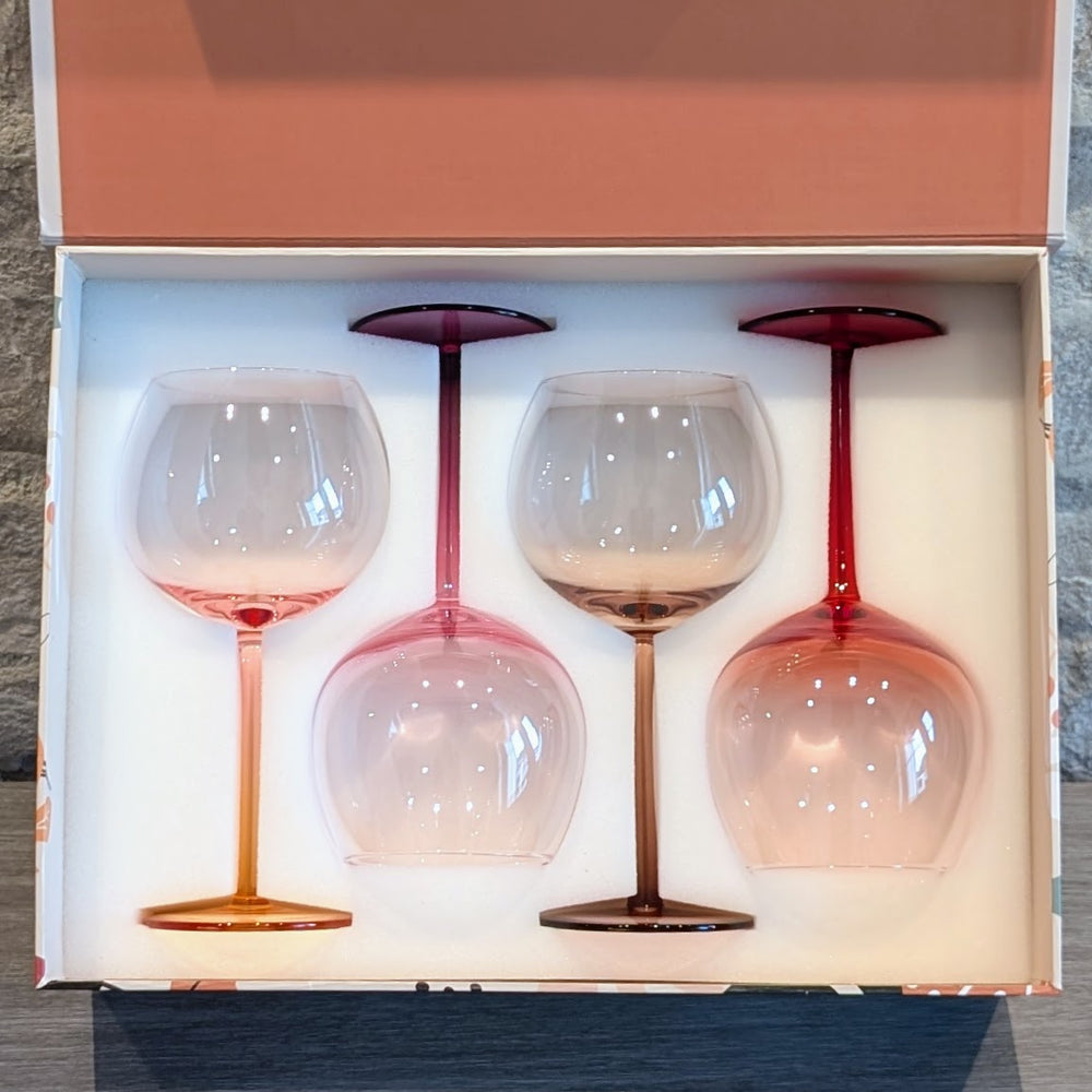 Autumn Balloon Glass - Set of 4