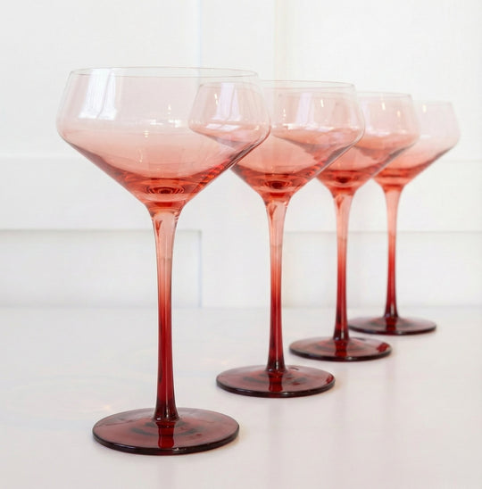 Maple Coupe Glass - Set of 4