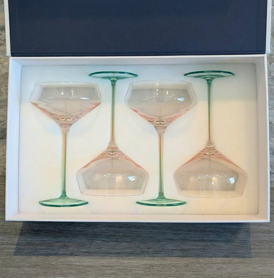 Quetzal Coupe Glass - Set of 4