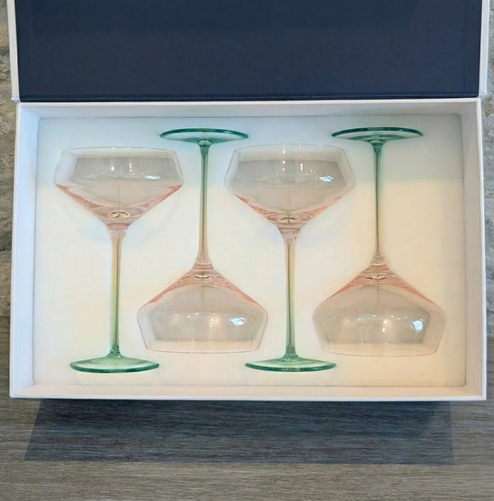 Quetzal Coupe Glass - Set of 4