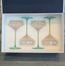Load image into Gallery viewer, Quetzal Coupe Glass - Set of 4
