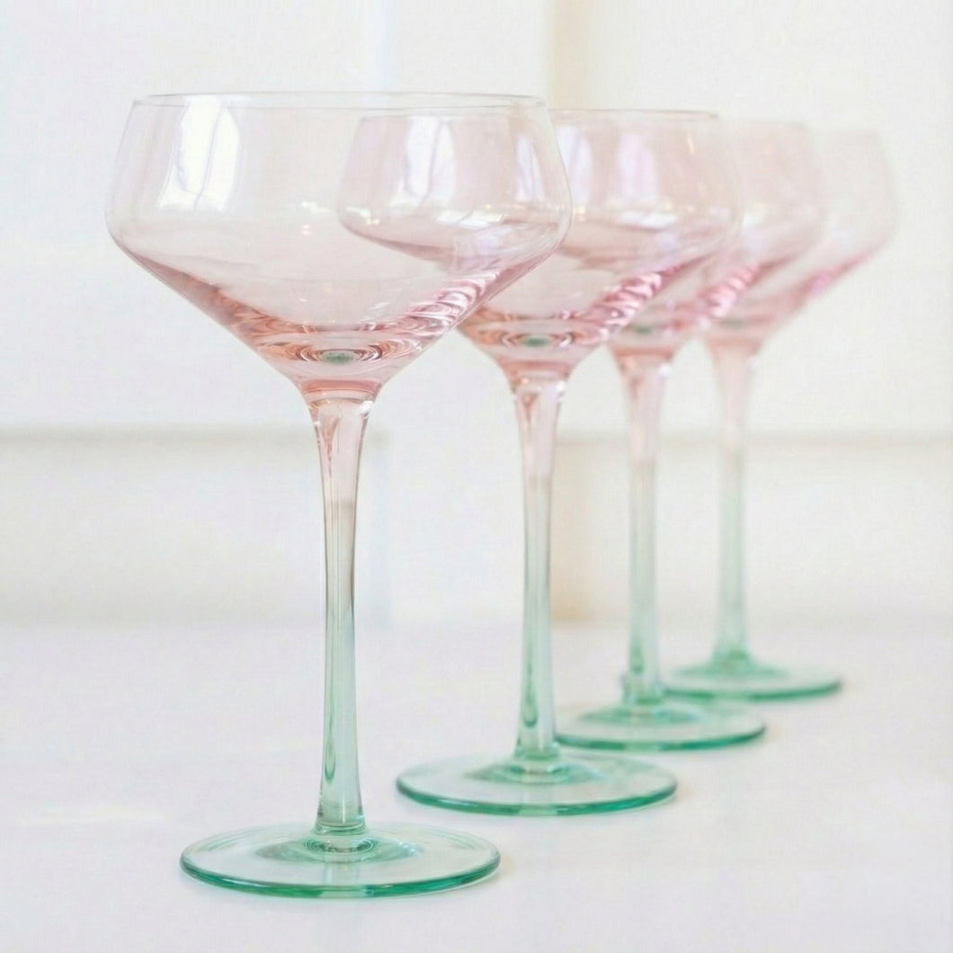 Quetzal Coupe Glass - Set of 4