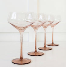 Load image into Gallery viewer, Wood Coupe Glass - Set of 4
