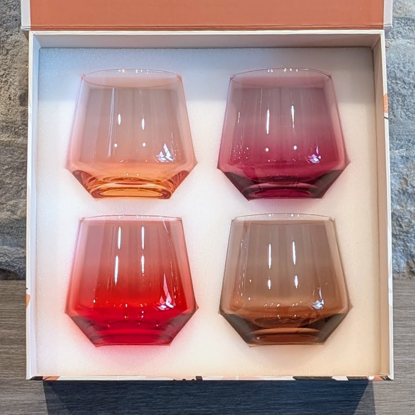 Autumn Stemless Glass - Set of 4