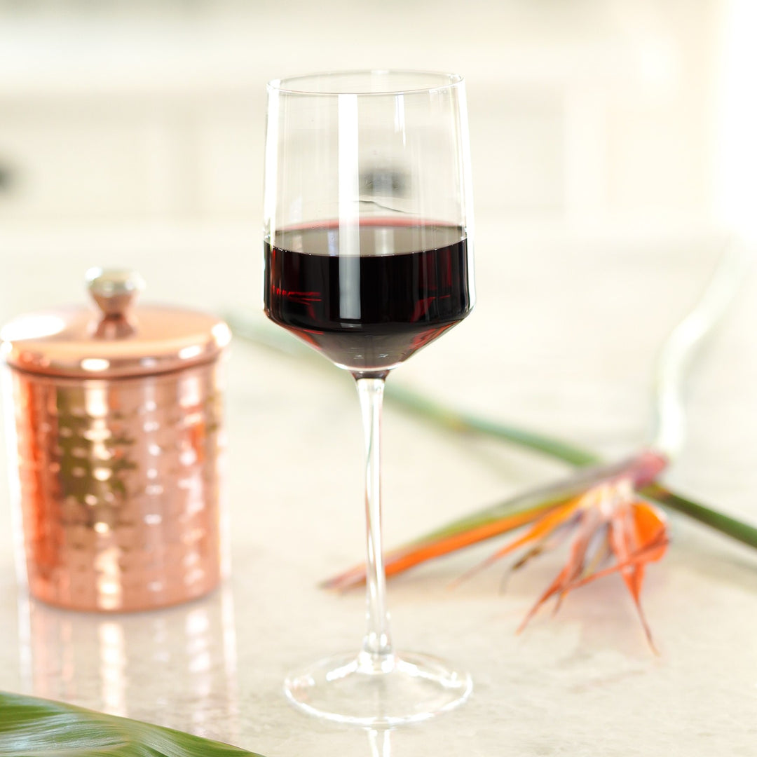 Gorgeous Handblown Crystal Wine Glass