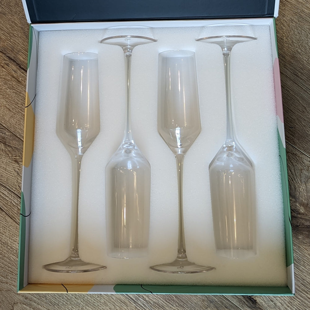 Cascada Champagne Flute - Set of 4