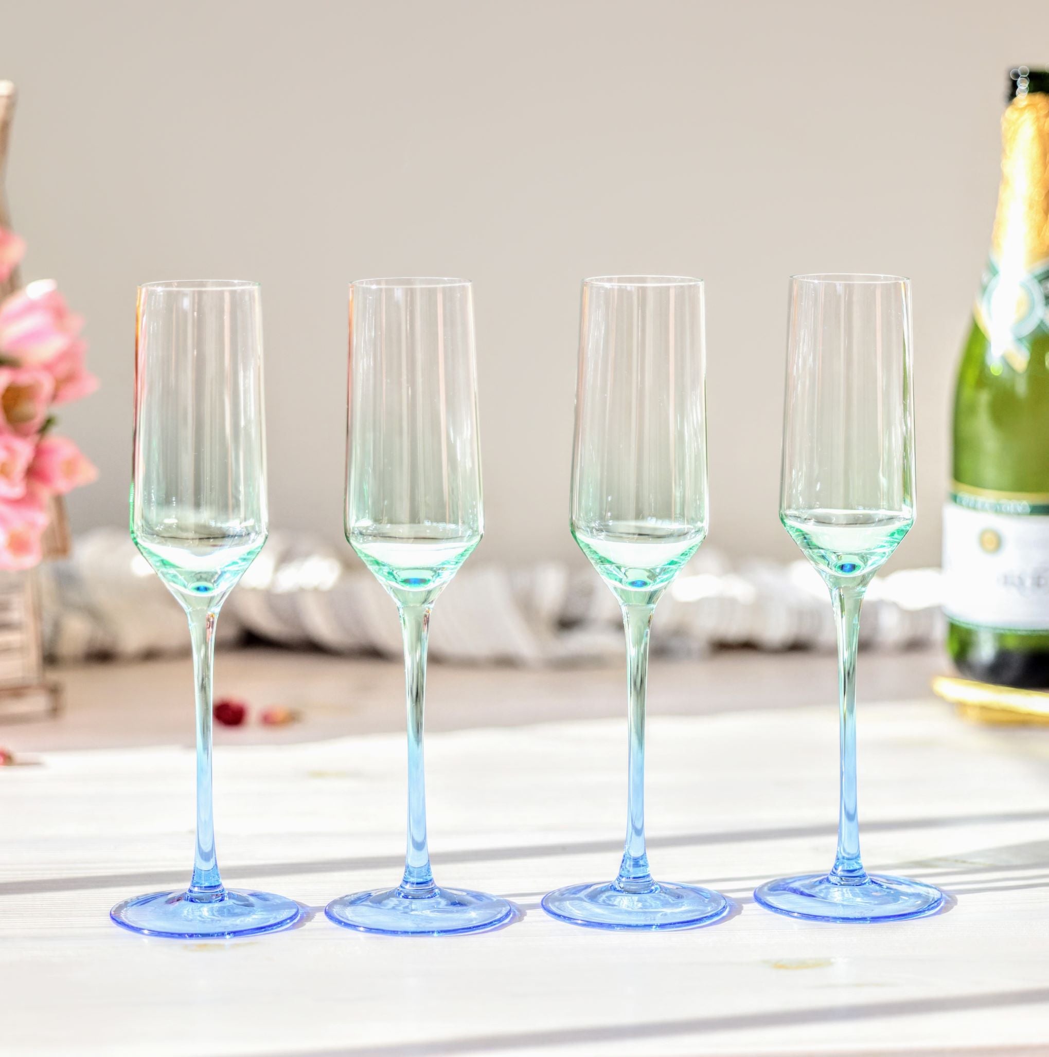 Champagne Flutes  byrdeen.com